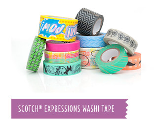 Scotch® Expressions Washi Tape