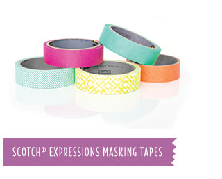 Scotch® Expressions Masking Tape