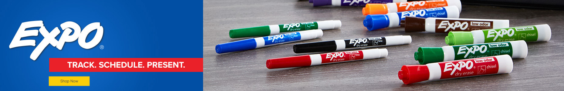 Expo® - Track. Schedule. Present.
