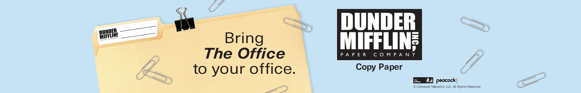  The Office Dunder Mifflin Paper (Ream) : Other Sports : Office  Products