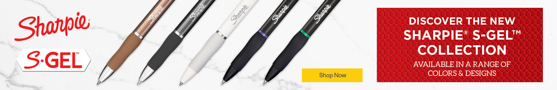 Discover the Sharpie S-Gel collection