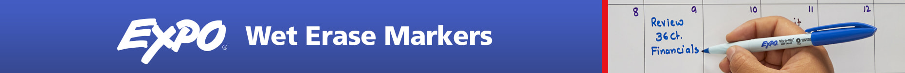 EXPO Wet Erase Markers