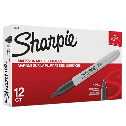 SHARPIE OIL BASED PAINT MARKERS-2 PACKS-FINE POINT-ASSORTED COLOR-5  CT-37371-NEW