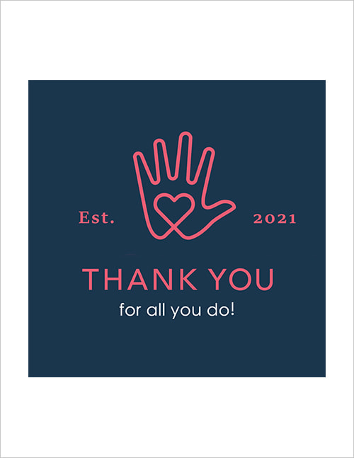 Co-worker Appreciation hand