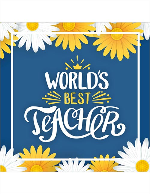 Teacher Appreciation daisies