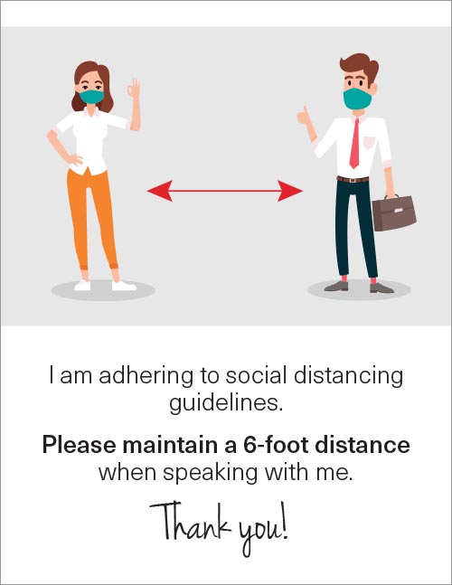 Comfort level social distancing