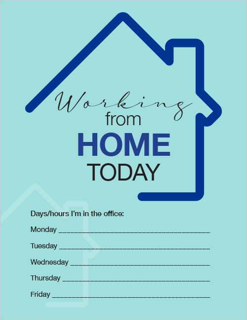 Begin Off Work Sign Free Printable Signs For The Workplace Out Of The Office Signs