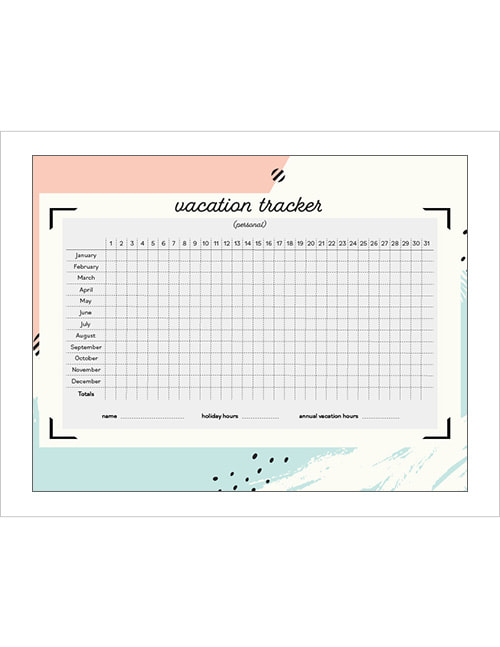 Personal PTO tracker