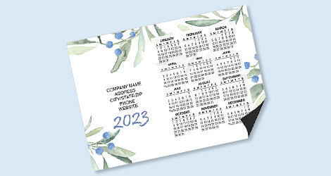 Calendar Stickies & Magnets