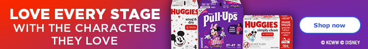Huggies | Love every stage with the characters they love.