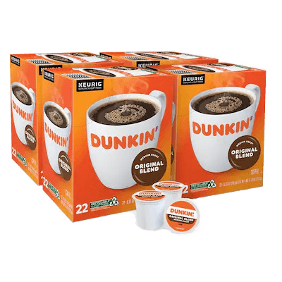 Dunkin' Original Blend Coffee Keurig® K-Cup® Pods, Medium Roast, 88/Carton (400845)
