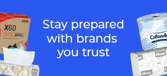 Stay prepared with brands you trust