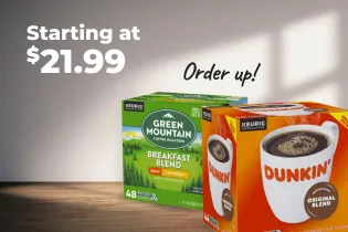 Image of Dunkin coffee