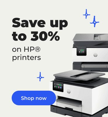 Save up to 30% on HP printers