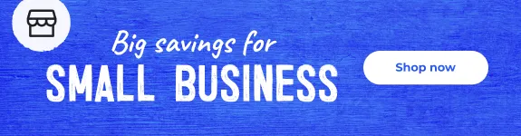 Big savings for small business