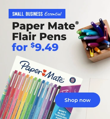image for Paper Mate Flair Pens for $9.49