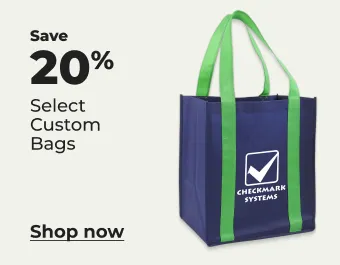 Shop now: Custom bags 20% off