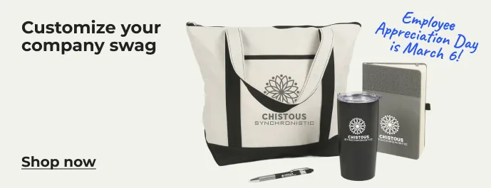 Custom company swag