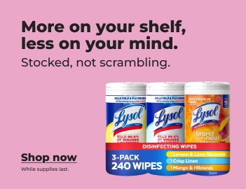 Shop now: Wipes