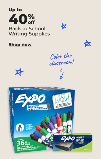Shop now: Up to 40% off writing supplies