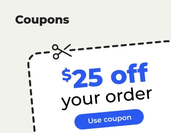 Image of $25 off coupon
