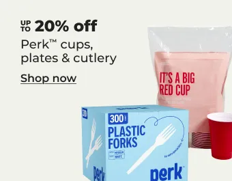 Image of Perk cups and cutlery