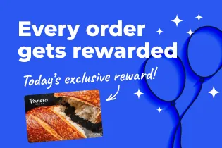 Image of Panera gift card