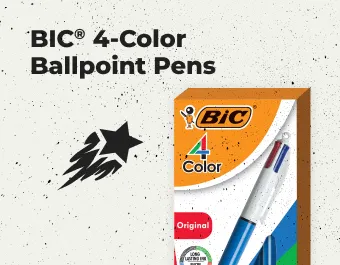 Image of BIC 4-color pens