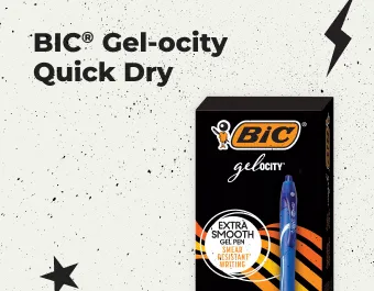 Image of BIC gelocity pens
