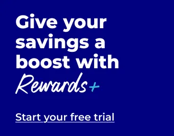 Image of Rewards+ free trial enrollment