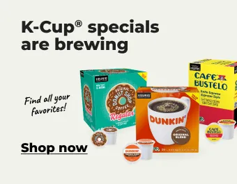 Shop now: K-Cup specials are brewing
