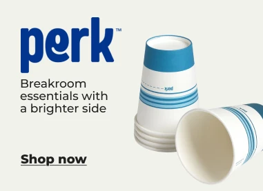 Shop now: Perk breakroom essentials