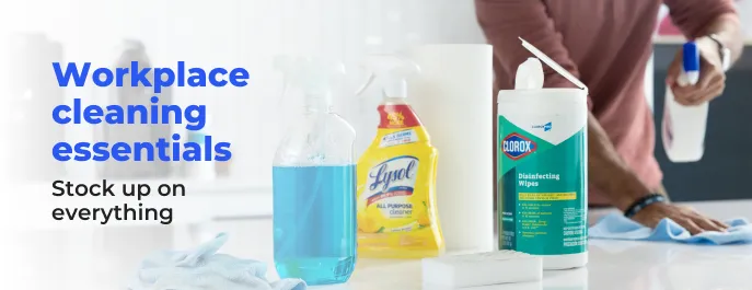 Image of cleaning products