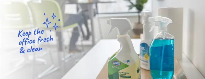 Image of cleaning items