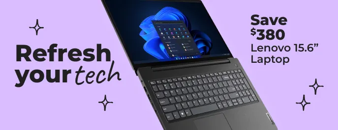 Image of lenovo laptop