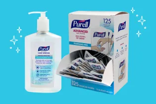 Image of Purell sanitizers