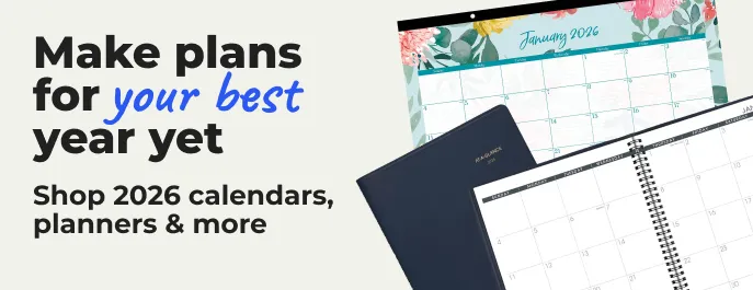 Image of calendars and planners