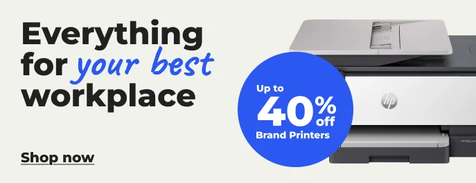 Up to 40% off printer