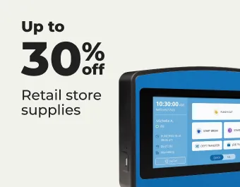Image of retail store supplies