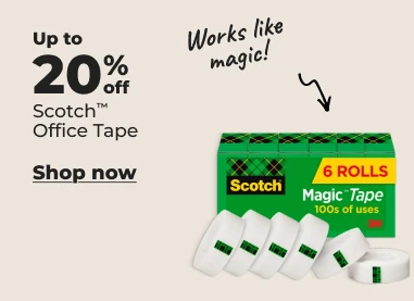 Shop now: 20% off Scotch office tape