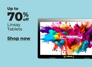 Shop now: up to 70% off Linsay tablets