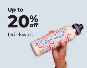 Up to 20% drinkware