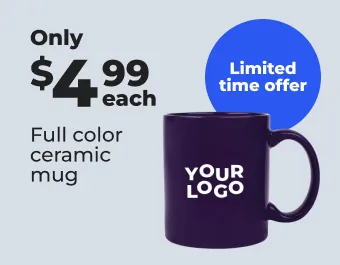 Full color ceramic mug