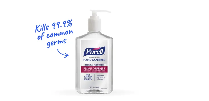 Purell hand sanitizer image