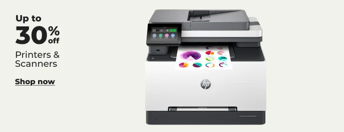 Shop now: Save up to 30% on Printers & Scanners