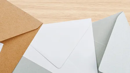 image of envelopes