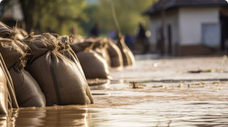 Image of sandbags
