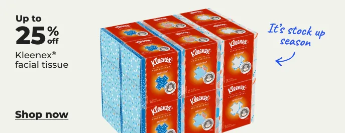 Kleenex facial tissue