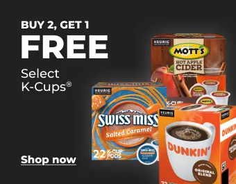 Buy 2, get 1 free select K-Cups