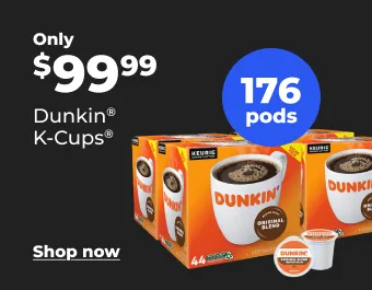Dunkin K-Cups, only $99.99